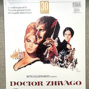Dr. Zhavago Classic 1962 Movie Posters 30th Anniversary 1100 Piece Puzzle